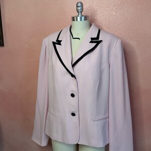 Women's Blazer with Black Trim